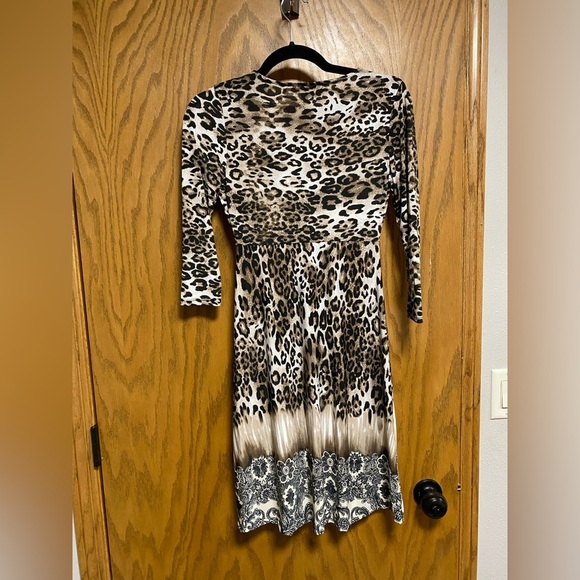 BOSTON PROPER JUNGLE MIX PRINT DRESS - SIZE XXS - GORGEOUS! - Picture 9 of 9